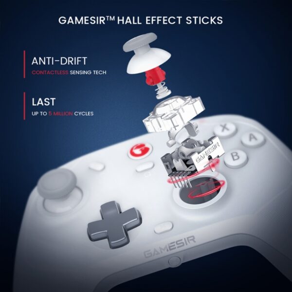 GameSir T4C draadloze gamecontroller voor pc/switch/iOS/Android - Afbeelding 2