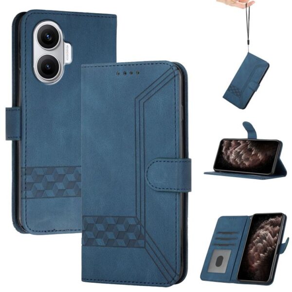 Cubic Skin Feel Flip leren telefoonhoesje, For Redmi Turbo 4 Pro / Xiaomi Poco F7, For Redmi A5 4G 171.7mm / Xiaomi Poco C71, For Redmi K80 Pro / Xiaomi Poco F7 Ultra, For Redmi K80 / Xiaomi Poco F7 Pro, For Redmi Note 14 4G 164.84mm...