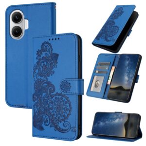 Datura Bloem Geëmbosseerd Flip Leren Telefoonhoesje, For Redmi Turbo 4 Pro / Xiaomi Poco F7, For Redmi A5 4G 171.7mm / Xiaomi Poco C71, For Redmi Note 14 4G 164.84mm, For Redmi Turbo 4 / Xiaomi Poco X7 Pro, For Redmi Note 14 Pro 4G...
