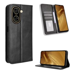 Magnetische gesp retro textuur leren telefoonhoesje, For Redmi A5 4G 173.3mm, For Redmi Note 14 4G 164.84mm EU Version, For Redmi Turbo 4 Pro 5G, For Redmi K80 / K80 Pro, For Redmi Note 14 Pro 4G, For Redmi Note 14 4G Global 163.25mm...