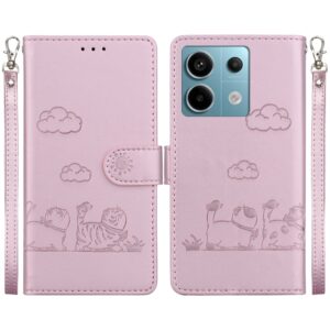 Leuke katten RFID leren telefoonhoesje, For Redmi Note 13 Pro 5G, For Redmi Note 13 5G, For Redmi Note 13 Pro+ 5G, For Redmi K60 Ultra, For Redmi 12 4G / 5G, For Redmi Note 12S, For Redmi A1+ 4G Global, For Redmi Note 12 Pro 4G...
