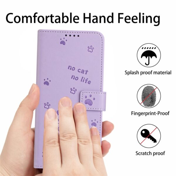 Geëmbosseerd Kitten Telefoon Leren Hoesje met Lanyard, For Redmi Note 13 5G Global, For Redmi Note 13 Pro+ 5G Global, For Redmi K60 Ultra, For Redmi 12 4G / Note 12R, For Redmi Note 12 Turbo, For Redmi Note 12S 4G Global, For Redmi Note 12 Pro 4G... - Afbeelding 7
