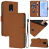 Skin Feel effen leren telefoonhoesje met koord, For Redmi Note 9 Pro 4G / 9S 4G, For Redmi Note 10 5G / Note 10T 5G, For Redmi Note 10 Pro 4G / 10 Pro Max, For Redmi 9 Power / 9T Global, For Redmi Note 9T Global