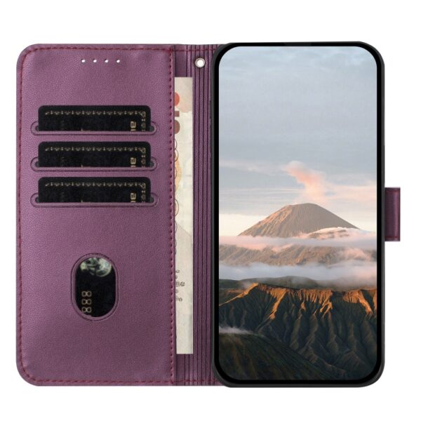 Driehoekpatroon Gespsluiting Leren Telefoonhoesje, For Redmi 10C, For Redmi Note 11 Pro 4G Global, For Redmi Note 10 JE, For Redmi 10, For Redmi Note 10 5G, For Redmi Note 10 Pro, For Redmi Note 10 4G Global, For Redmi 9T - Afbeelding 3