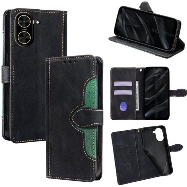 Skin Feel magnetische gesp leren telefoonhoesje, For Redmi A5 4G 171.7mm, For Redmi Note 14S 4G, For Redmi Note 14 4G 164.84mm, For Redmi Turbo 4, For Redmi Note 14 Pro 4G, For Redmi Note 14 4G 163.25mm, For Redmi Note 14 5G, For Redmi Note 14 Pro 5G...