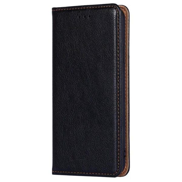 Glanzende olie effen kleur magnetische leren telefoonhoes, For Redmi A5 4G 171.7mm, For Redmi Note 14S 4G, For Redmi Note 14 4G 164.84mm, For Redmi Turbo 4, For Redmi Note 14 Pro 4G, For Redmi Note 14 4G 163.25mm, For Redmi Note 14 5G... - Afbeelding 2