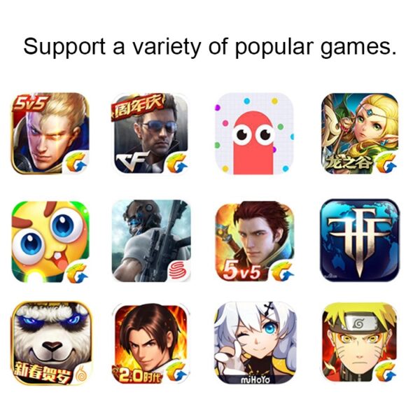 Q8plus Mobiele telefoongame King Glory Game Handle Sucker Rocker Game Assist Tools - Afbeelding 4