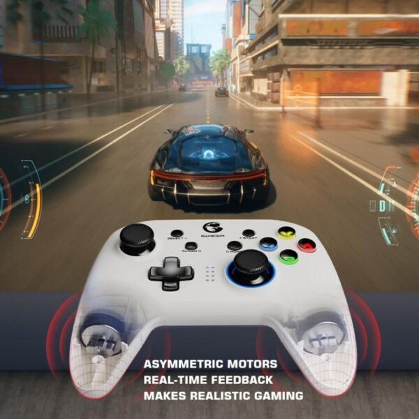 GameSir T4 Pro 2.4G draadloze gamepad-gamecontroller met USB-ontvanger voor pc / switch / iOS / Android, T4 Pro - Afbeelding 7
