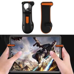 Kip eten Burst-schietgame-handgreepcontroller met één knop voor tablet-pc, 1 paar