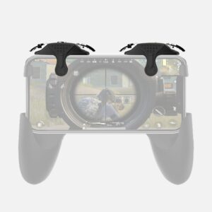 Mini-eten kip Mobiele telefoon Trigger Schieten Controller Handvat Extra knop