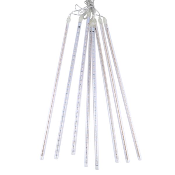 LED-decoratief licht, buisdiameter: 1,2 cm, AC 100-240V, VS, EU-stekker optioneel, 8PCS 50cm/Blue, 8PCS 50cm/Colorful, 8PCS 50cm/White - Afbeelding 2