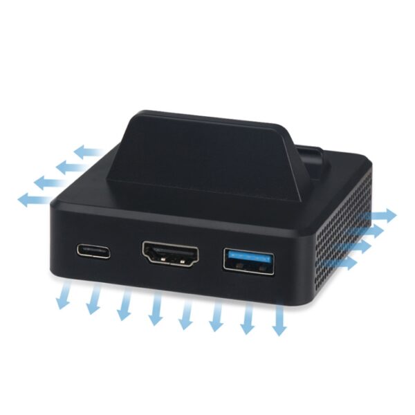 Multifunctioneel Video Base Converter Station met houder voor schakelaar - Afbeelding 4