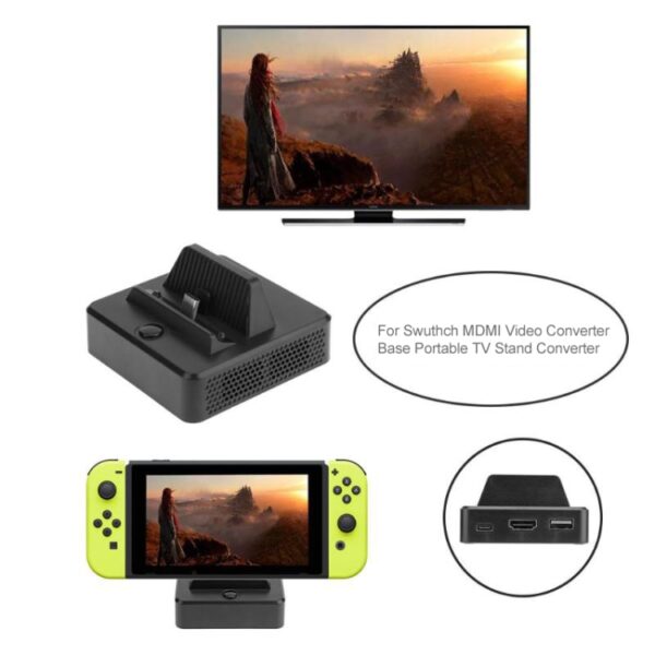 Multifunctioneel Video Base Converter Station met houder voor schakelaar - Afbeelding 8