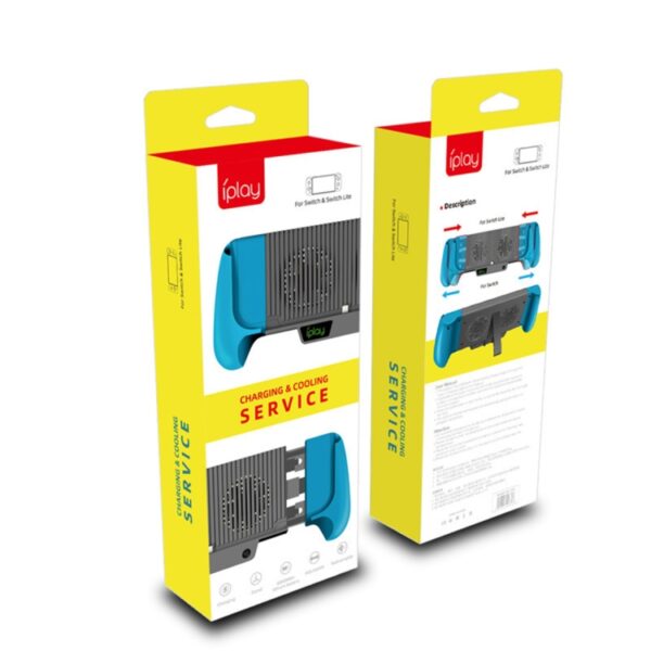 IPLAY Host-oplaadgrepen Stand Shell-koelventilator voor Switch Lite - Afbeelding 6