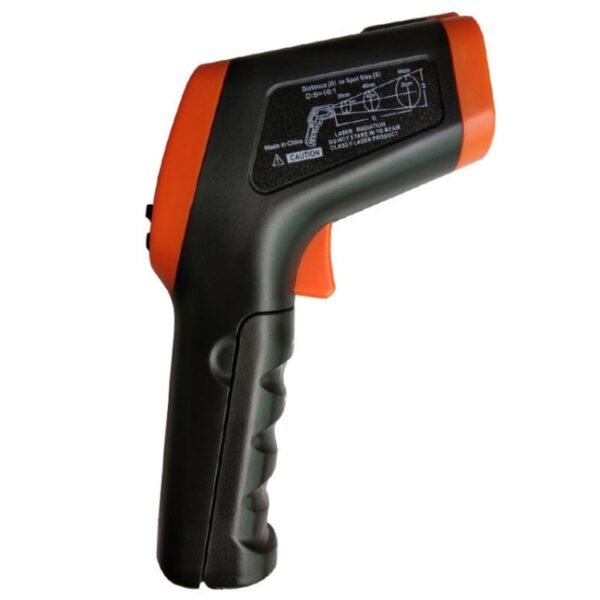 DT -8380 infraroodthermometer, temperatuurbereik: -50 -550 graden Celsius, afstandsbereik: 35 cm - Afbeelding 2