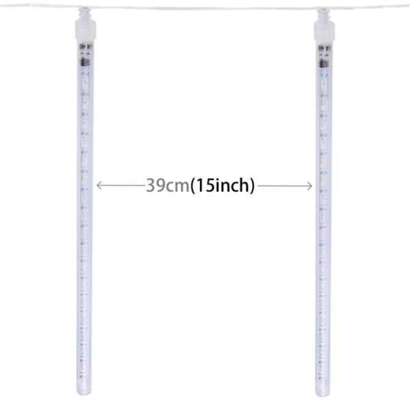 17 LED-lichtgevende verlichting Stick voor Kerstmis, 8PCS 30cm/Blue, 8PCS 30cm/Colorful, 8PCS 30cm/White - Afbeelding 4