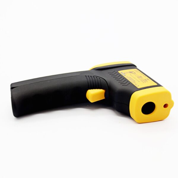Infraroodthermometer, temperatuurbereik: -50-380 graden Celsius (D: S = 12: 1) (zwart) - Afbeelding 3
