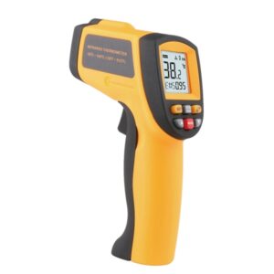 Infraroodthermometer, temperatuurbereik: -18 - 1150 graden Celsius (oranje)