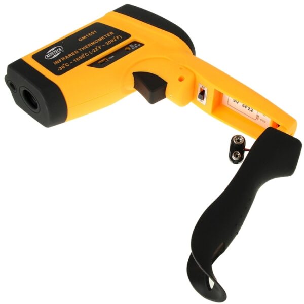 BENETECH GM1651 USB digitaal display temperatuurpistool Handheld infrarood IR-thermometer, meetbereik: -30 ~ 1650C - Afbeelding 7