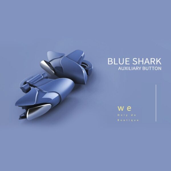 Blauwe haai Haai eet kip Spel Extra handgreep, Blue - Afbeelding 6