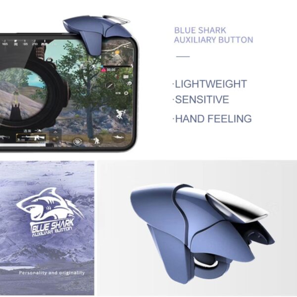 Blauwe haai Haai eet kip Spel Extra handgreep, Blue - Afbeelding 8