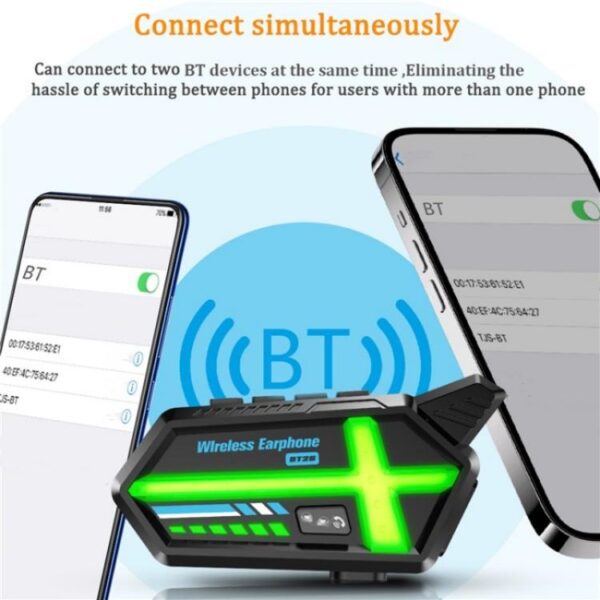 BT26 Outdoors Waterdichte 500m Intercom Motorhelm Bluetooth Headset - Afbeelding 8