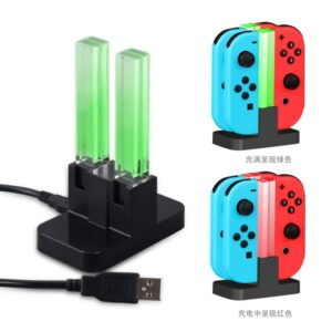 Dobe TNS-875 Oplader Dock Laadstation Stand voor Nintendo Switch Joy-Con