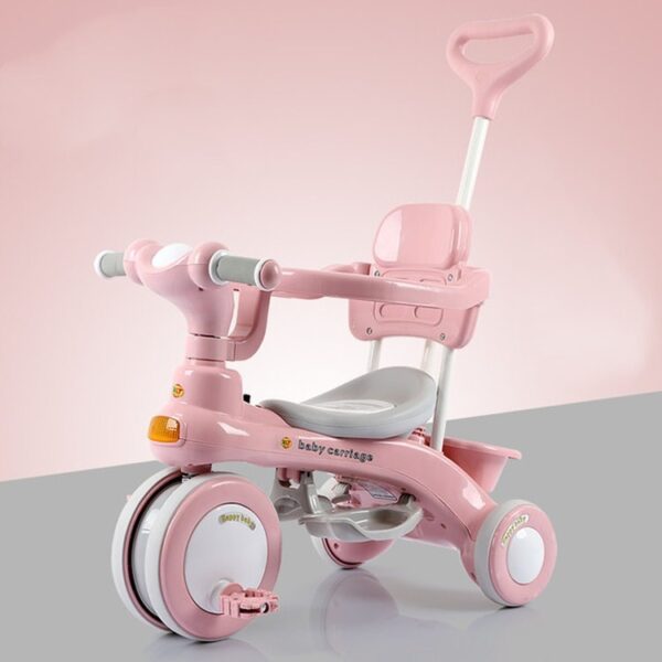 Kinder driewieler fiets buitenkinderwagen
