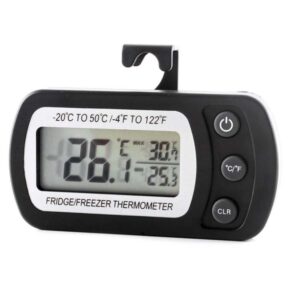 2 stuks digitale LCD-thermometer koelkast temperatuursensor vriezer thermometer