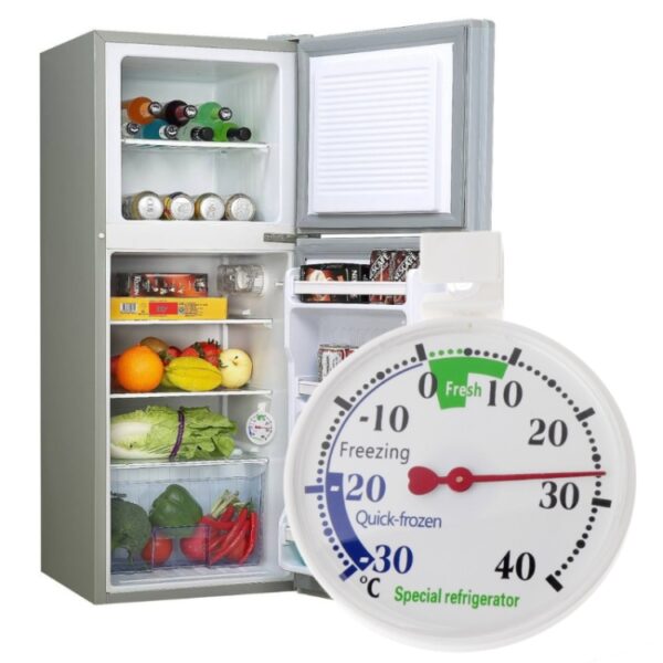 Huishoudelijke hangende koelkast met vriezer thermometer