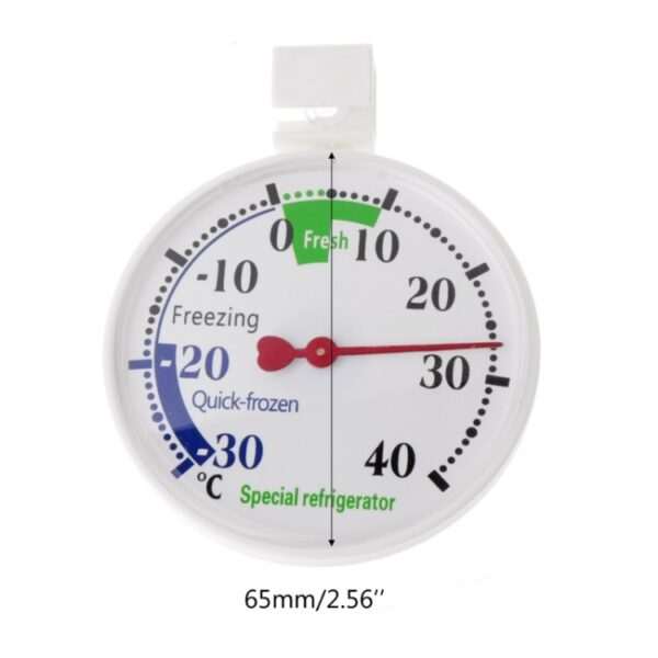 Huishoudelijke hangende koelkast met vriezer thermometer - Afbeelding 3