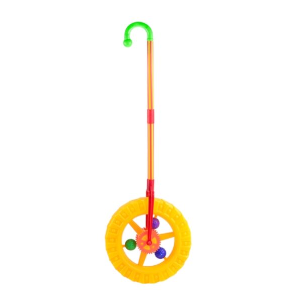 Trolley Toys Baby Walker Single Wheel Pusher Willekeurige kleurlevering - Afbeelding 2