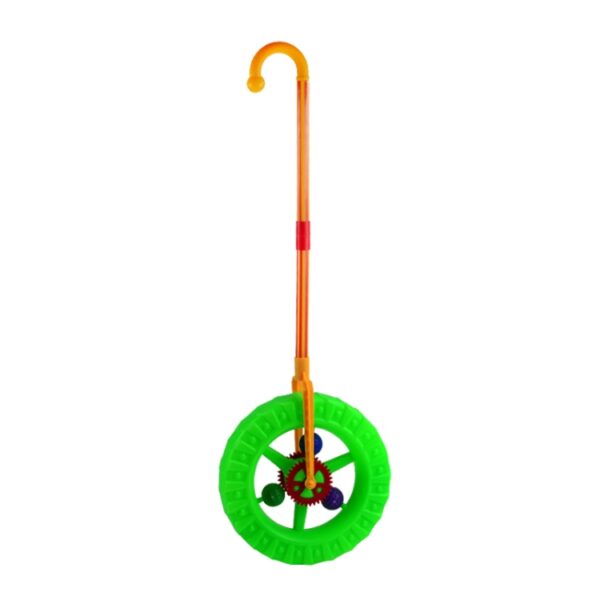 Trolley Toys Baby Walker Single Wheel Pusher Willekeurige kleurlevering - Afbeelding 3