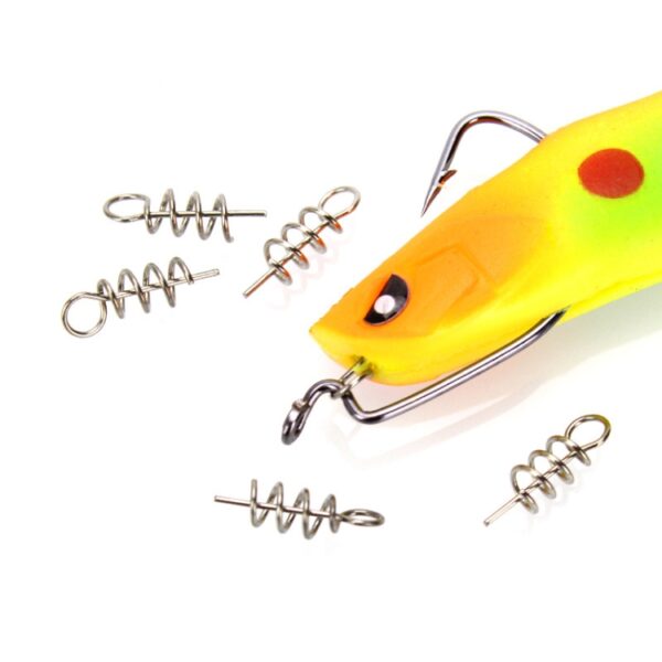 Luya Accessoires Veerpin Voor Lock Pin Zacht Aas, 3.5CM 50 PCS - Afbeelding 5