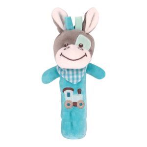 Cartoon Dieren Handbel Rammelaar Interactief Speelgoed Kind Comfort Hand Grijpen Zacht Pluche Baby Speelgoed