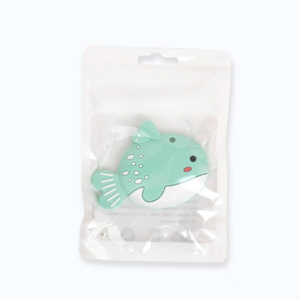 MJYJ019 2 STUKS Siliconen Baby Bijtring Kinderen Molaire Stok Speelgoed, Pink, Blue, Orange, Small Fish-Blue, Small Fish-Pink, Small Fish-Green, Fox-Blue, Fox-Pink, Fox-Green, Monkey-Pink, Monkey-Orange, Monkey-Coffee, Kitten-Coffee, Kitten-Blue... - Afbeelding 9