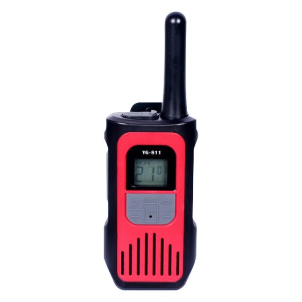 1 paar YG-811 0.5W kinderen Handheld draadloze walkie-talkie willekeurige kleur levering