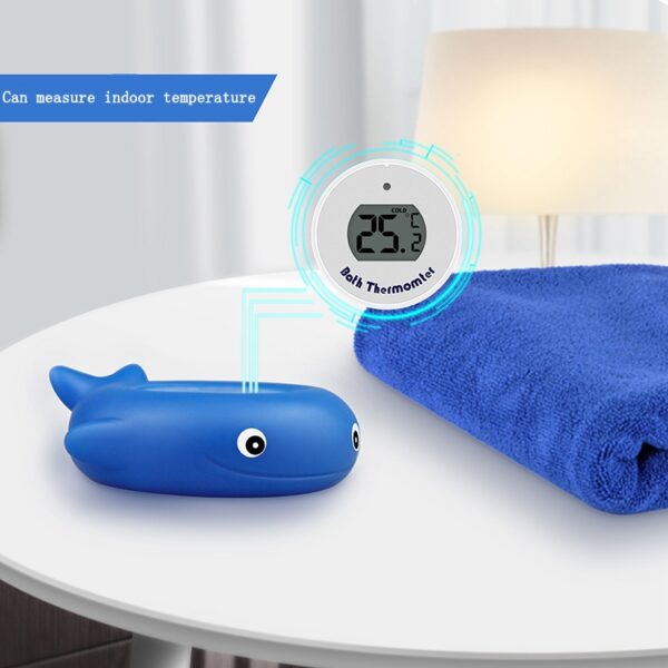 2 STUKS Kleine Vis Babybadje Elektronische Thermometer Bad Zwembad Water Thermometer - Afbeelding 7