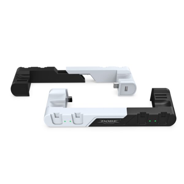 DOBE TNS-0122 4-in-1 gamepad-oplaadstation voor Switch OLED, TNS-0122 Red Black, TNS-0122 White Black - Afbeelding 3