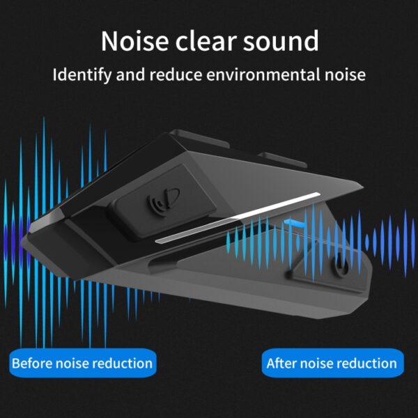 YZ06 Draadloze Bluetooth-helmhoofdtelefoons - Afbeelding 4