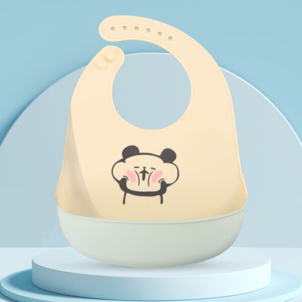 Baby Oil Spray waterdichte siliconen slabbetje ultradunne speekselhanddoek, patroon:, Funny Panda, Bear Baby, Lemon Game, Orange, Lemon Singer, Dinosaurs Athlete, Pear Brothers, Baby Panda, Animal House, Rabbit BATT2, Lion Dot 2, Rabbit Glasses 2...