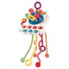Babypuzzel Leuk vingerpompspeelgoed Verlichting Vroeg onderwijsspeelgoed, Octopus (Blue), Octopus (Red), Cartoon Crab (Orange), Cartoon Crab (Green), Rocket (Blue), Rocket (Red), Flying Sword (Red), Flying Sword (White), Crab, Space Ship...