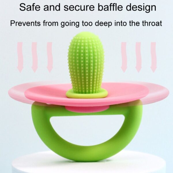 Siliconen Cactus Bijtring Baby Anti Tandjes Sticks Speelgoed - Afbeelding 4