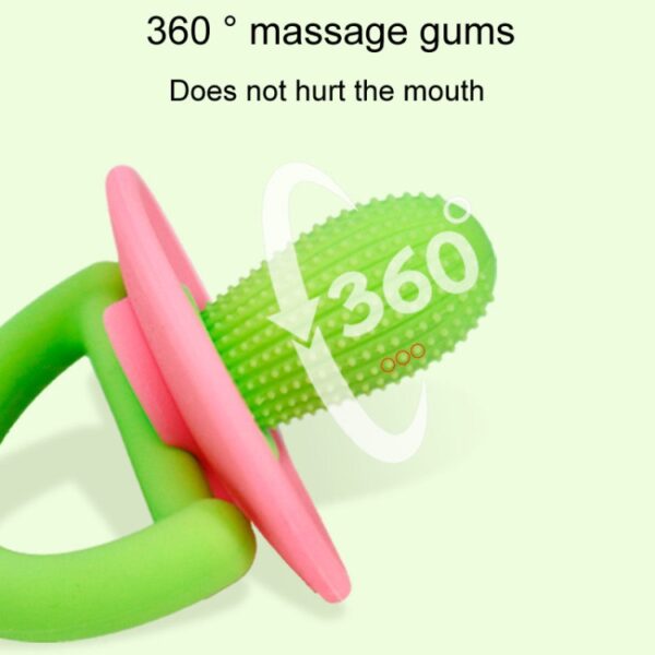 Siliconen Cactus Bijtring Baby Anti Tandjes Sticks Speelgoed - Afbeelding 6