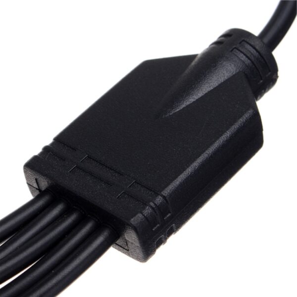 5-in-1 USB-oplaadkabel voor Wii U / NEW 3DSXL / NEW 3DS / NDS LITE SP / PSP - Afbeelding 4