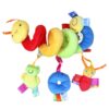 Baby Rups Bed Spiraal Speelgoed Cartoon Dier Baby Met Rammelaar Bij Kinderwagen Hangend Rustgevend Speelgoed, H033B