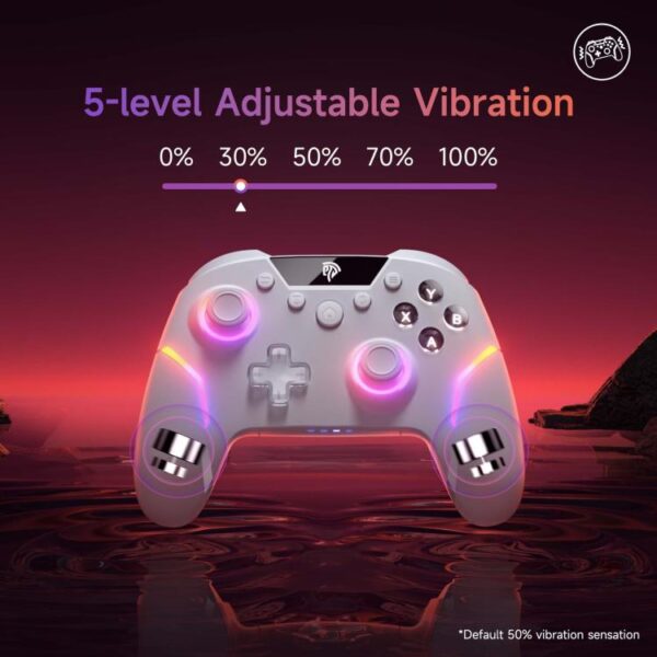 EasySMX X20 draadloze verbeterde RGB-controller voor pc/NS/tv/telefoon/laptop, X20 - Afbeelding 11