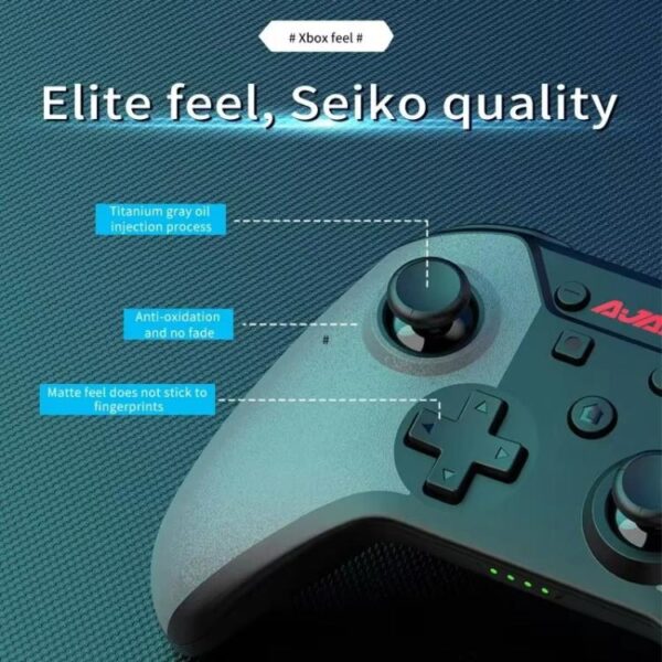 Ajazz AG180 Draadloze Bluetooth + Bedrade Dual Mode Gamepad Voor Switch / PC / Android / IOS - Afbeelding 8