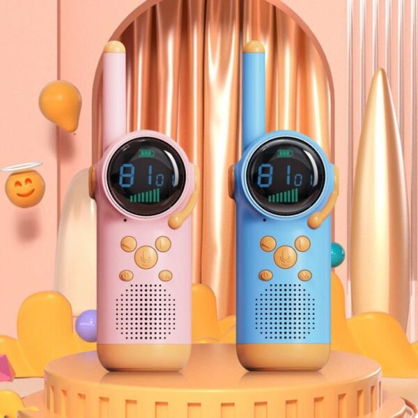 D22 1pair Children Handheld Wireless Walkie Talkie Parent-Child Outdoor Wireless Talking Toys - Afbeelding 2