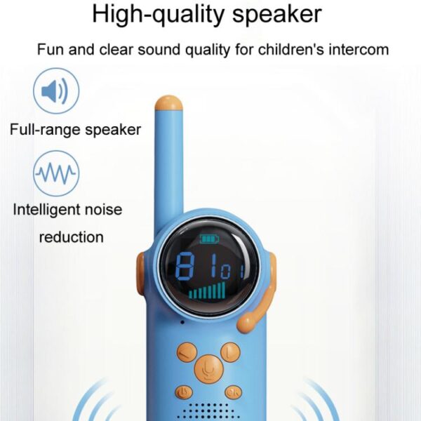 D22 1pair Children Handheld Wireless Walkie Talkie Parent-Child Outdoor Wireless Talking Toys - Afbeelding 4